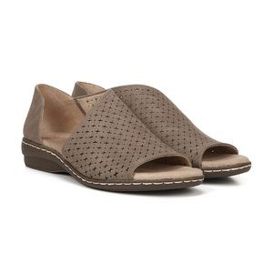 SOUL Naturalizer Brylan Slingback Slip on Shoes Taupe Mushroom